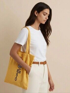 Charlotte Stone Yellow Tote Bag